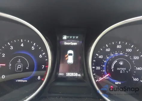 2015 Hyundai Santa Fe Gls from USA, damaged, VIN KM8SRDHF9FU109195